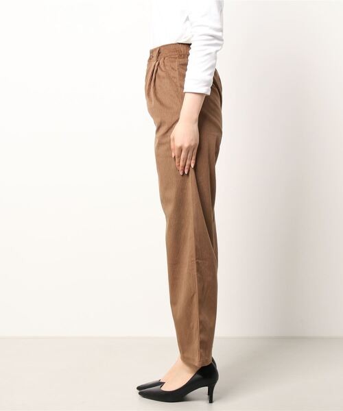 Dita Muaj.(ディータムアージュ)の「ハイウエストコーデュロイワイドパンツ(その他パンツ・レディース・ブラック/ブラウン/ライトベージュ/スモークピンク・SMALL/MEDIUM/LARGE/X-LARGE)」の7枚目の写真