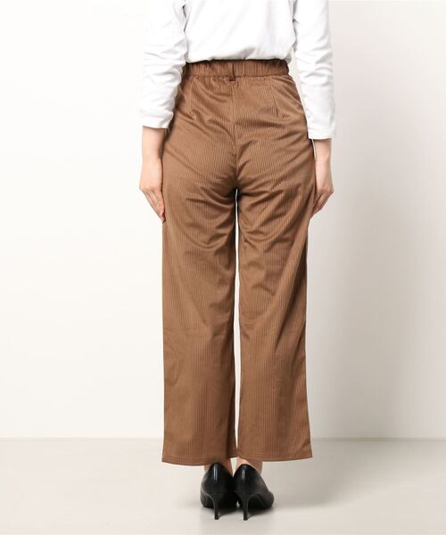Dita Muaj.(ディータムアージュ)の「ハイウエストコーデュロイワイドパンツ(その他パンツ・レディース・ブラック/ブラウン/ライトベージュ/スモークピンク・SMALL/MEDIUM/LARGE/X-LARGE)」の20枚目の写真