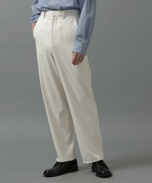 HARE(ハレ)の「ダブルサイドライントラウザー(HARE)(その他パンツ・メンズ・ホワイト系その他/ブラック系その他・SMALL/MEDIUM)」の7枚目の写真