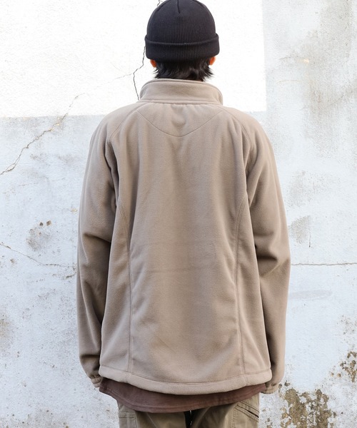 WILD THINGS（ワイルドシングス）の「WILDTHINGS/ワイルドシングス POLARTEC WIND JACKET ポーラテック ウインド ジャケット フリース（ブルゾン・メンズ・ブラック/カーキ/ヘザーグレー・M/L/S）」の5枚目の写真