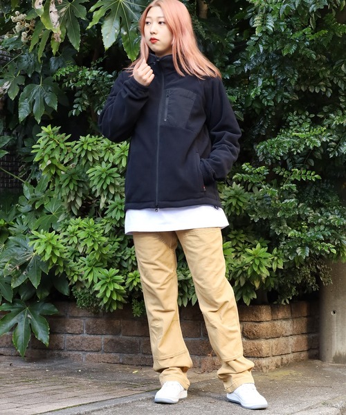 WILD THINGS（ワイルドシングス）の「WILDTHINGS/ワイルドシングス POLARTEC WIND JACKET ポーラテック ウインド ジャケット フリース（ブルゾン・メンズ・ブラック/カーキ/ヘザーグレー・M/L/S）」の22枚目の写真