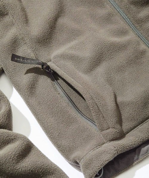 WILD THINGS（ワイルドシングス）の「WILDTHINGS/ワイルドシングス POLARTEC WIND JACKET ポーラテック ウインド ジャケット フリース（ブルゾン・メンズ・ブラック/カーキ/ヘザーグレー・M/L/S）」の7枚目の写真