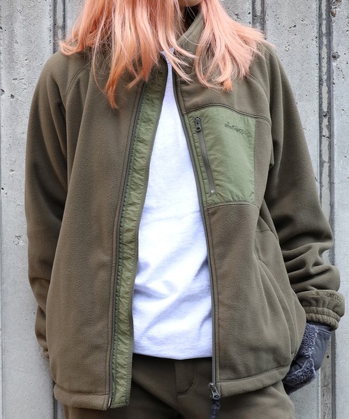 WILD THINGS（ワイルドシングス）の「WILDTHINGS/ワイルドシングス POLARTEC WIND JACKET ポーラテック ウインド ジャケット フリース（ブルゾン・メンズ・ブラック/カーキ/ヘザーグレー・M/L/S）」の21枚目の写真