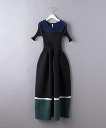 CFCL POTTERY DRESS マルチカラー ニット ワンピース 1 M