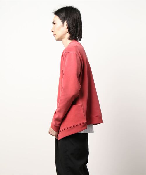 RATTLE TRAP（ラトルトラップ）の「ダンボールニットピグメントカーディガン（カーディガン/ボレロ・メンズ・カーキ/ピンク/ブラック・LL/M/L）」の4枚目の写真