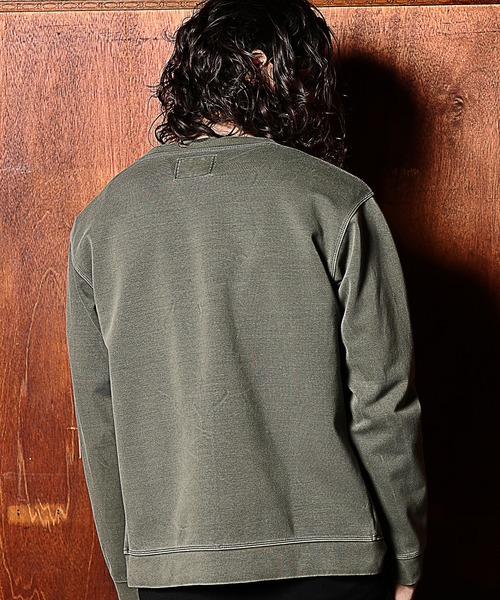 RATTLE TRAP（ラトルトラップ）の「ダンボールニットピグメントカーディガン（カーディガン/ボレロ・メンズ・カーキ/ピンク/ブラック・LL/M/L）」の12枚目の写真