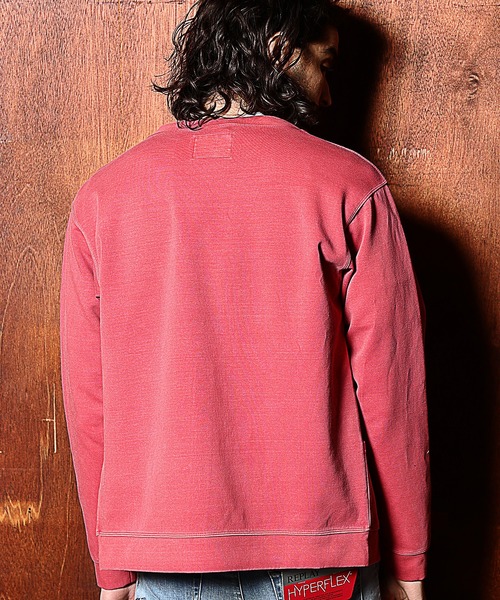 RATTLE TRAP（ラトルトラップ）の「ダンボールニットピグメントカーディガン（カーディガン/ボレロ・メンズ・カーキ/ピンク/ブラック・LL/M/L）」の18枚目の写真