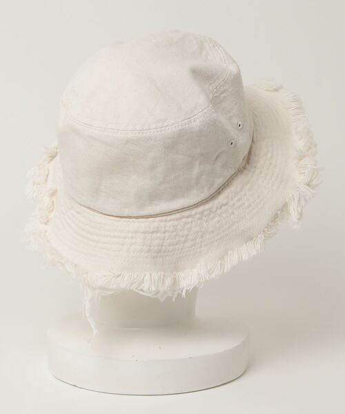 CA4LA(カシラ)の「BASABASA DENIM SHORT2(ハット・メンズ・アイボリー/ブルー/ブラック・ONESIZE)」の7枚目の写真