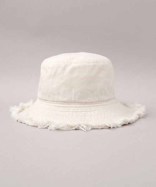 CA4LA(カシラ)の「BASABASA DENIM SHORT2(ハット・メンズ・アイボリー/ブルー/ブラック・ONESIZE)」の6枚目の写真