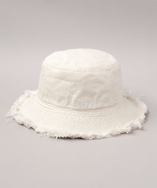 CA4LA(カシラ)の「BASABASA DENIM SHORT2(ハット・メンズ・アイボリー/ブルー/ブラック・ONESIZE)」の10枚目の写真