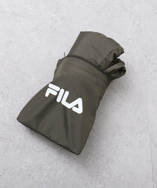 FILA（フィラ）の「【FILA】 フードアノラックナイロンジャケットパーカー（ブルゾン・メンズ・ブラック/ネイビー/チャコール/カーキ・MEDIUM/LARGE/X-LARGE）」の7枚目の写真