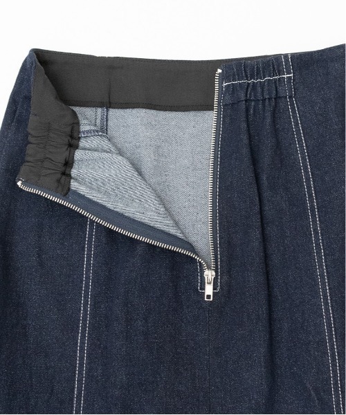 RANDA（ランダ）の「デニムマーメイドスカート（スカート・レディース・ブラック/ベージュ/インディゴブルー・1/0）」の16枚目の写真