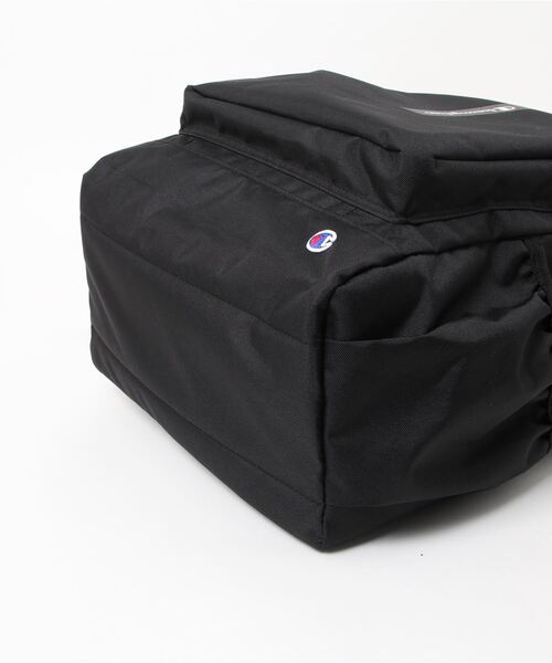 Champion（チャンピオン）の「Champion チャンピオン リュックサック ルクバーA No.67503 31L A3サイズ収納可 15.6inchPC収納（バックパック/リュック・メンズ・ブラック×ブラック/ブラック×レッド/ブラック×ブルー/ピンク/グリーン・FREE）」の22枚目の写真