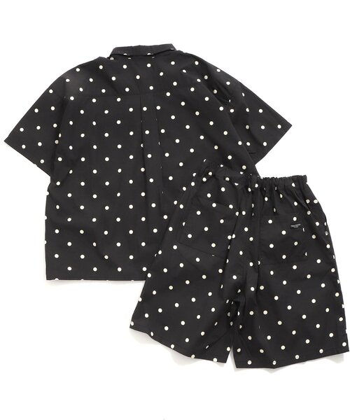 BREEZE by saori(ブリーズバイサオリ)の「WEB限定 シャツセットアップ(大人)【BREEZE by saori】(セットアップ・レディース・ブラック/グレー・MEDIUM)」の3枚目の写真