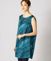 Comme　Ca　Mature | 引き染め　チュニックワンピース(チュニック)