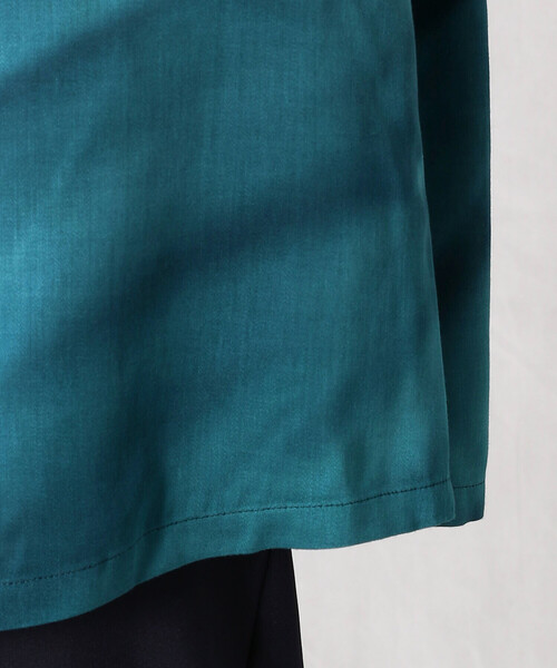 Comme　Ca　Mature（コムサマチュア）の「引き染め　チュニックワンピース（チュニック・レディース・ネイビー/グリーン・MEDIUM/LARGE）」の11枚目の写真