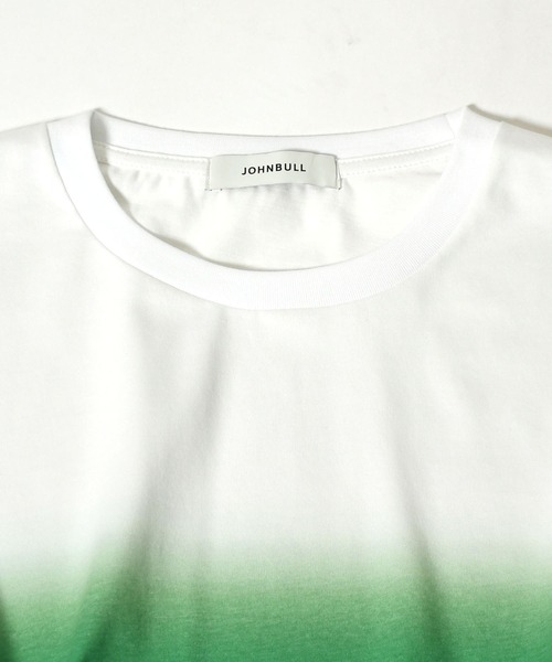 Johnbull（ジョンブル）の「スプレーボーダーポンチョTシャツ（Tシャツ/カットソー・レディース・ピンク/グリーン/ブルー・FREE）」の19枚目の写真