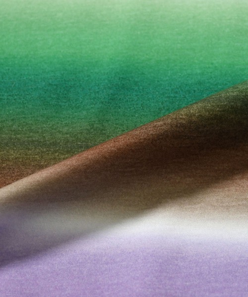 Johnbull（ジョンブル）の「スプレーボーダーポンチョTシャツ（Tシャツ/カットソー・レディース・ピンク/グリーン/ブルー・FREE）」の22枚目の写真