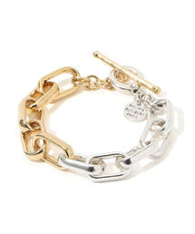 TOMORROWLAND  | PHILIPPE AUDIBERT PERAN コンビカラーチェーンブレスレット(ブレスレット)