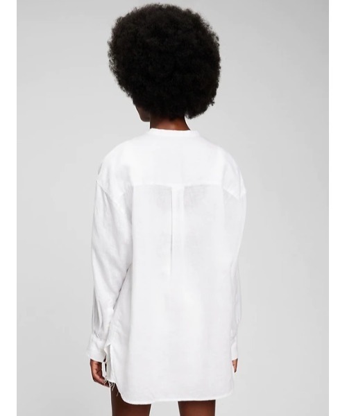 ギャップ　GAP リネン　シャツ　2枚セット　ホワイト　ベージュ　美品　麻　長袖 ギャップ GAP リネン シャツ 2枚セット ホワイト ベージュ 美品