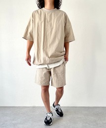 【ユニセックスアイテム】premium nylon set up / プレミアムナイロンセットアップ（トップス + ボトムス セット）