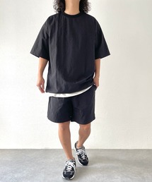 natto | 【ユニセックスアイテム】premium nylon set up / プレミアムナイロンセットアップ（トップス + ボトムス セット）(Tシャツ/カットソー)