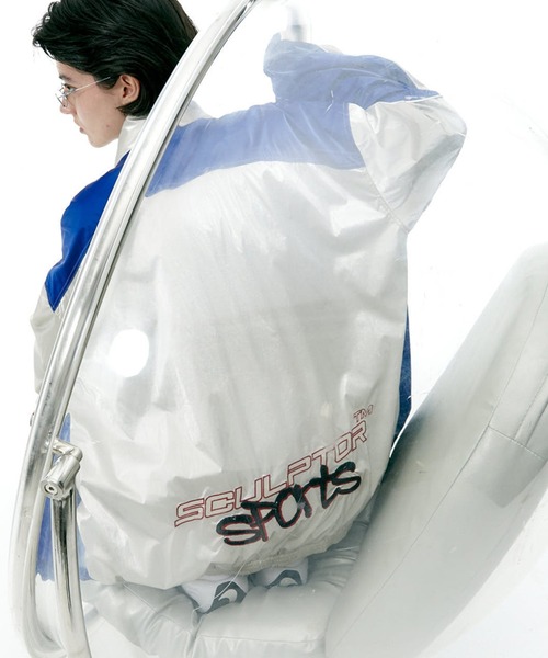 SCULPTOR（スカルプター）の「Motor Track Jacket/モータートラックジャケット（ジャージ・レディース・ブルー/ワインレッド/サンドベージュ・LARGE/MEDIUM）」の17枚目の写真
