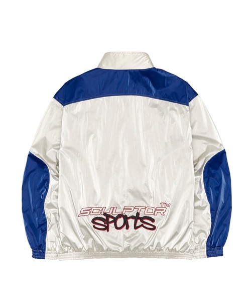 SCULPTOR（スカルプター）の「Motor Track Jacket/モータートラックジャケット（ジャージ・レディース・ブルー/ワインレッド/サンドベージュ・LARGE/MEDIUM）」の8枚目の写真