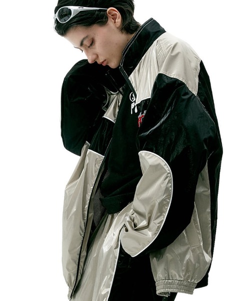 SCULPTOR（スカルプター）の「Motor Track Jacket/モータートラックジャケット（ジャージ・レディース・ブルー/ワインレッド/サンドベージュ・LARGE/MEDIUM）」の18枚目の写真