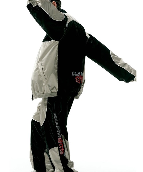 SCULPTOR（スカルプター）の「Motor Track Jacket/モータートラックジャケット（ジャージ・レディース・ブルー/ワインレッド/サンドベージュ・LARGE/MEDIUM）」の12枚目の写真