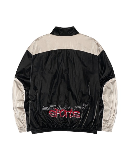 SCULPTOR（スカルプター）の「Motor Track Jacket/モータートラックジャケット（ジャージ・レディース・ブルー/ワインレッド/サンドベージュ・LARGE/MEDIUM）」の9枚目の写真