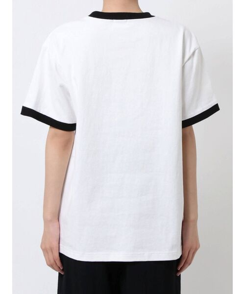 merry jenny（メリージェニー）の「リンガーterrier Tee（Tシャツ/カットソー・レディース・ブラック/オフホワイト・FREE）」の21枚目の写真