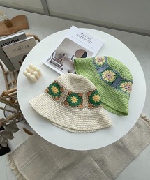 AS KNOW AS plus | ●ペーパークロシェハット(ハット)