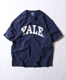 ZIP FIVE | 【YALE】カレッジロゴ ビッグシルエット半袖Tシャツ(Tシャツ/カットソー)