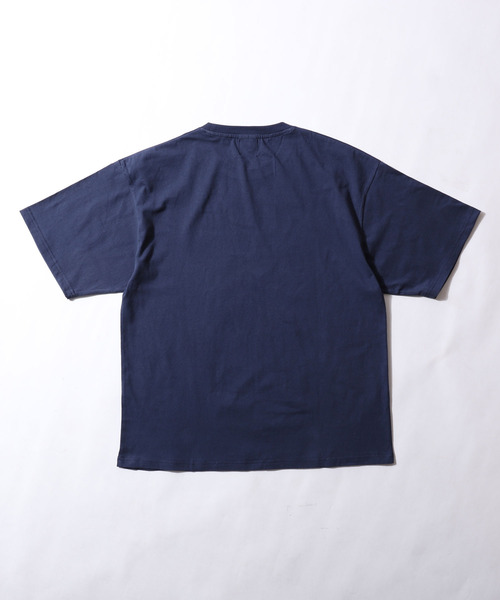 ZIP FIVE(ジップファイブ)の「【YALE】 カレッジロゴ プリント ビッグシルエット 綿100 半袖 Tシャツ(Tシャツ/カットソー・メンズ・ホワイト系/ネイビー系/アイボリー系/ネイビー/グレー系/ホワイト/チャコール/オートミール/ホワイト系1/グレー系1/アイボリー系1/ネイビー系1・X-LARGE/MEDIUM/LARGE)」の15枚目の写真