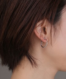 ワンタッチフープイヤリング20mm