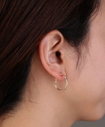 ワンタッチフープイヤリング20mm