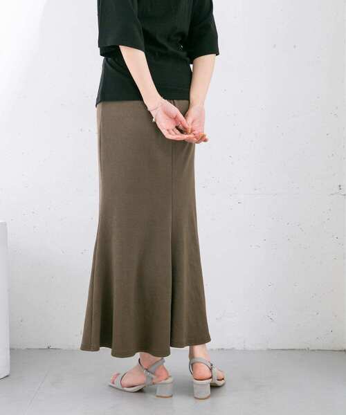 KBF(ケイビーエフ)の「リブカットソーマーメイドスカート(スカート・レディース・ブルー/ブラウン/ブラック・ONE)」の12枚目の写真