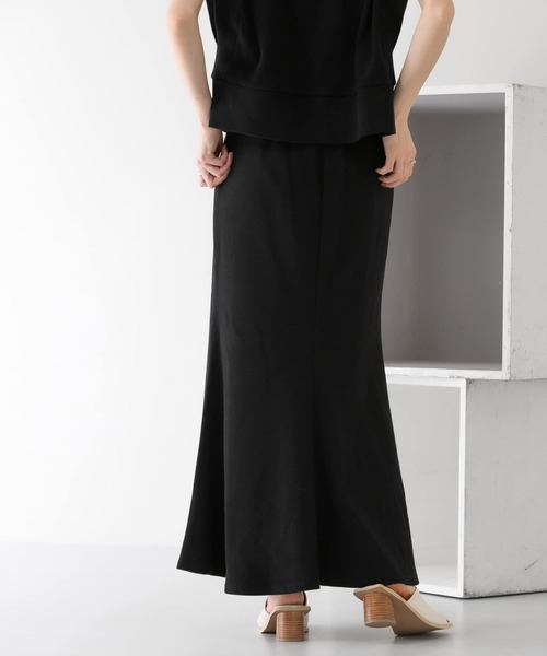 KBF(ケイビーエフ)の「リブカットソーマーメイドスカート(スカート・レディース・ブルー/ブラウン/ブラック・ONE)」の19枚目の写真