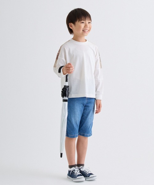 FULTON(フルトン)の「KIDS Birdcage ワンポイント(長傘・キッズ・チェリーピンク/シルバー/ブラック・FREE)」の20枚目の写真