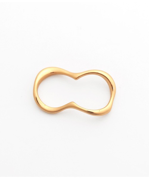 Settimissimo（セッティミッシモ）の「ウェーブデザインダブルリング（リング・レディース・シルバー/ゴールド・FREE）」の5枚目の写真