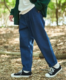 【WEB限定】ワイドデニムパンツ / Tuck Denim Wide Pants