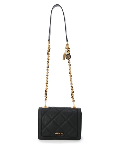 Guess（ゲス）の「ABEY Crossbody Flap（ショルダーバッグ・レディース・ブラック/ライトピンク・ONE SIZE）」の9枚目の写真