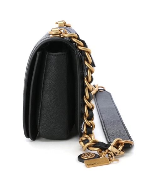Guess（ゲス）の「ABEY Crossbody Flap（ショルダーバッグ・レディース・ブラック/ライトピンク・ONE SIZE）」の11枚目の写真