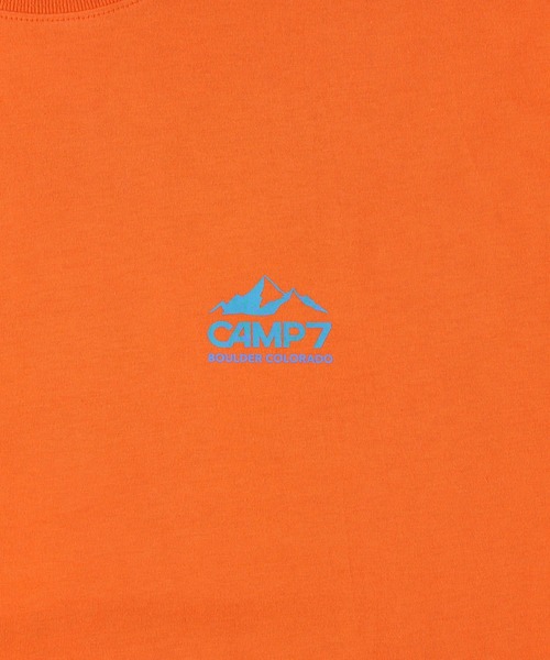 CAMP7（キャンプセブン）の「【CAMP7】バンダナプリントＴシャツ（Tシャツ/カットソー・レディース・ホワイト/ブラック/オレンジ・M/L）」の21枚目の写真