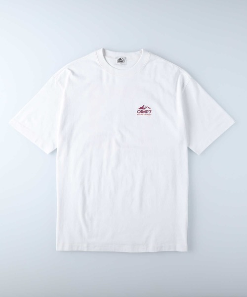CAMP7（キャンプセブン）の「【CAMP7】バンダナプリントＴシャツ（Tシャツ/カットソー・レディース・ホワイト/ブラック/オレンジ・M/L）」の16枚目の写真