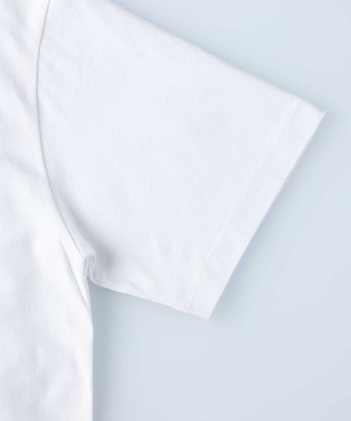 CAMP7（キャンプセブン）の「【CAMP7】バンダナプリントＴシャツ（Tシャツ/カットソー・レディース・ホワイト/ブラック/オレンジ・M/L）」の13枚目の写真