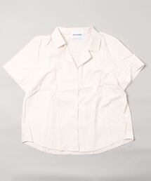 MAISON BREEZE | 【MAISON BREEZE】2WAYオープンカラー半袖シャツ SCCH140(シャツ/ブラウス)