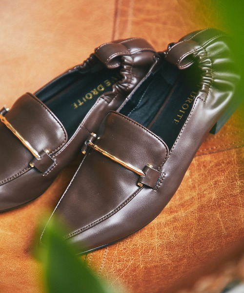 RIVE DROITE（リヴドロワ）の「ポインテッドローファー（ローファー・レディース・ブラック/ブラウン・S/M/L）」の6枚目の写真