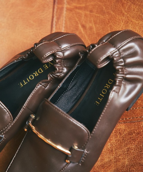 RIVE DROITE（リヴドロワ）の「ポインテッドローファー（ローファー・レディース・ブラック/ブラウン・S/M/L）」の7枚目の写真